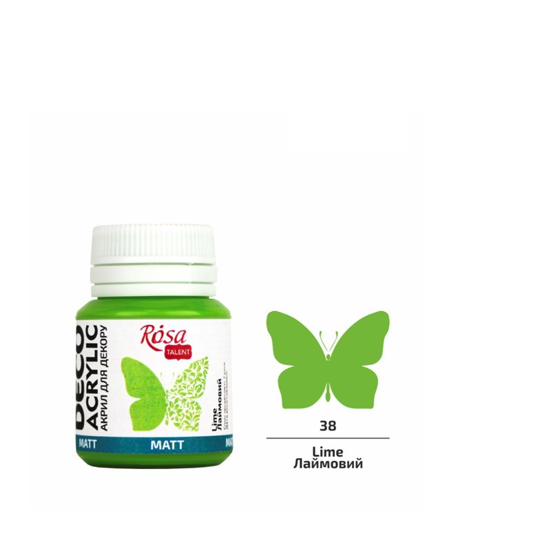 farba akrylowa matowa Rosa DECO ACRYLIC - sklep dla plastyków gart.pl