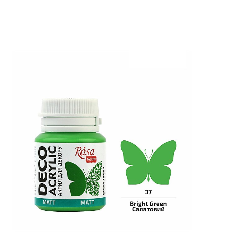 farba akrylowa matowa Rosa DECO ACRYLIC - sklep dla plastyków gart.pl