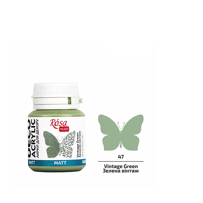 farba akrylowa matowa Rosa DECO ACRYLIC - sklep dla plastyków gart.pl