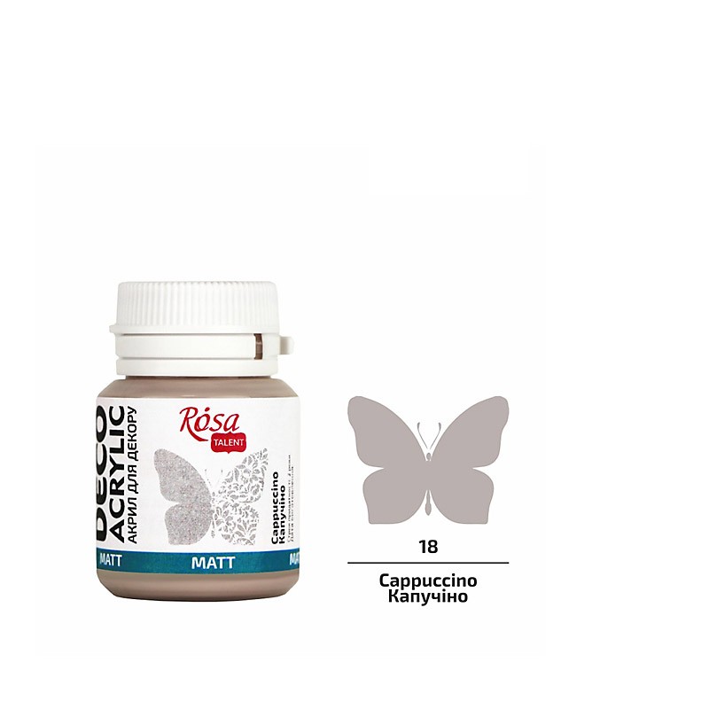 farba akrylowa matowa Rosa DECO ACRYLIC - sklep dla plastyków gart.pl