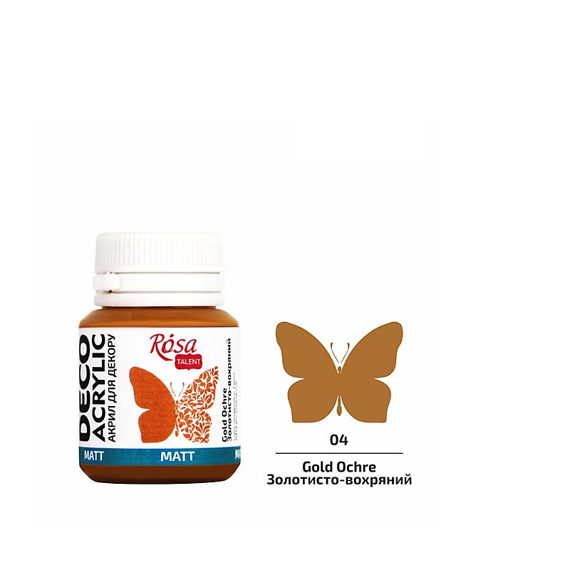 farba akrylowa matowa Rosa DECO ACRYLIC - sklep dla plastyków gart.pl