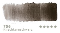 Węgiel płynny 35 ml Schmincke - nr 756 cherry pit black - pestki wiśni