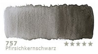 Węgiel płynny 35 ml Schmincke - nr 757 peach stone black - pestki brzoskwiń