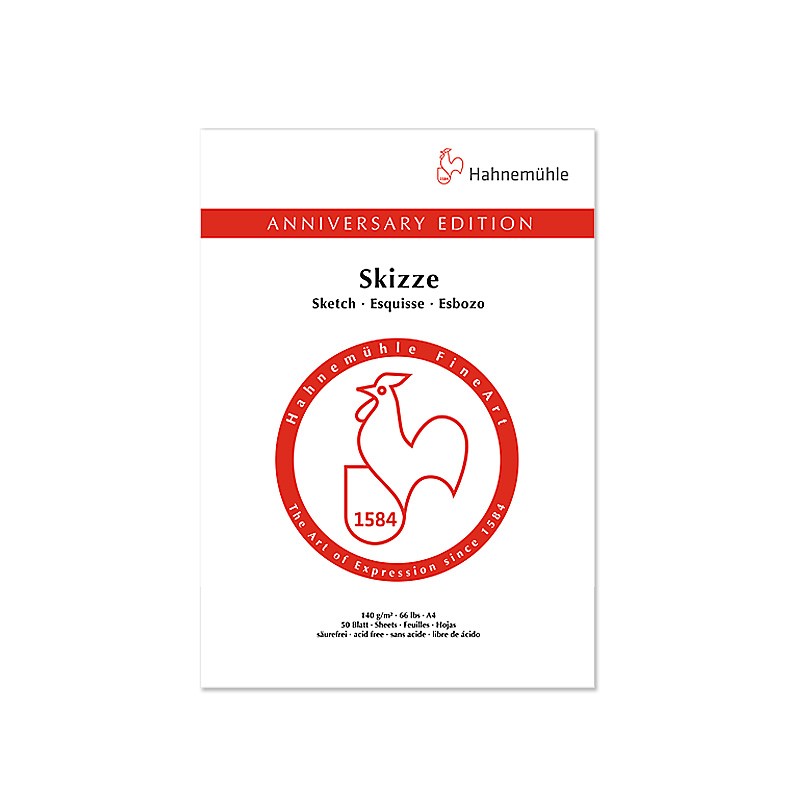 Limitowany blok do rysunku Hahnemuhle Skizze Pad 140 g - A4