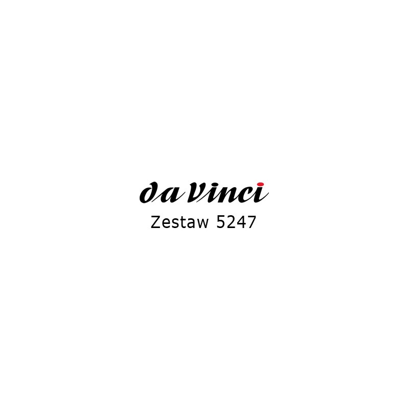 da Vinci zestaw pędzli do akwareli nr 5247 w plastikowym etui