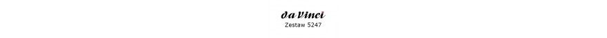 da Vinci zestaw pędzli do akwareli nr 5247 w plastikowym etui