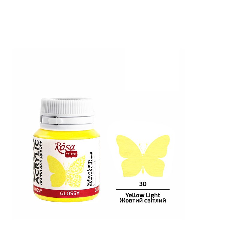 farba akrylowa błyszcząca Rosa DECO ACRYLIC - sklep plastyczny gart.pl
