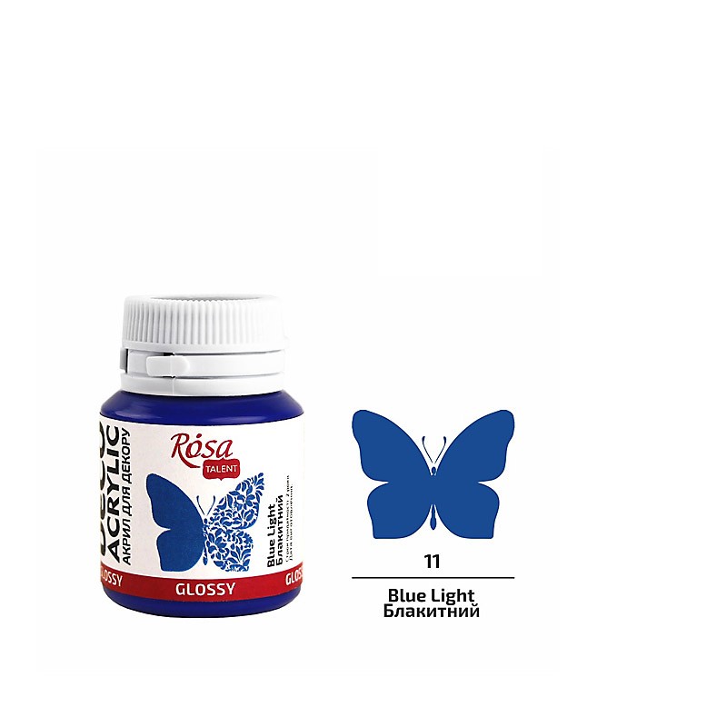 farba akrylowa błyszcząca Rosa DECO ACRYLIC - sklep plastyczny gart.pl