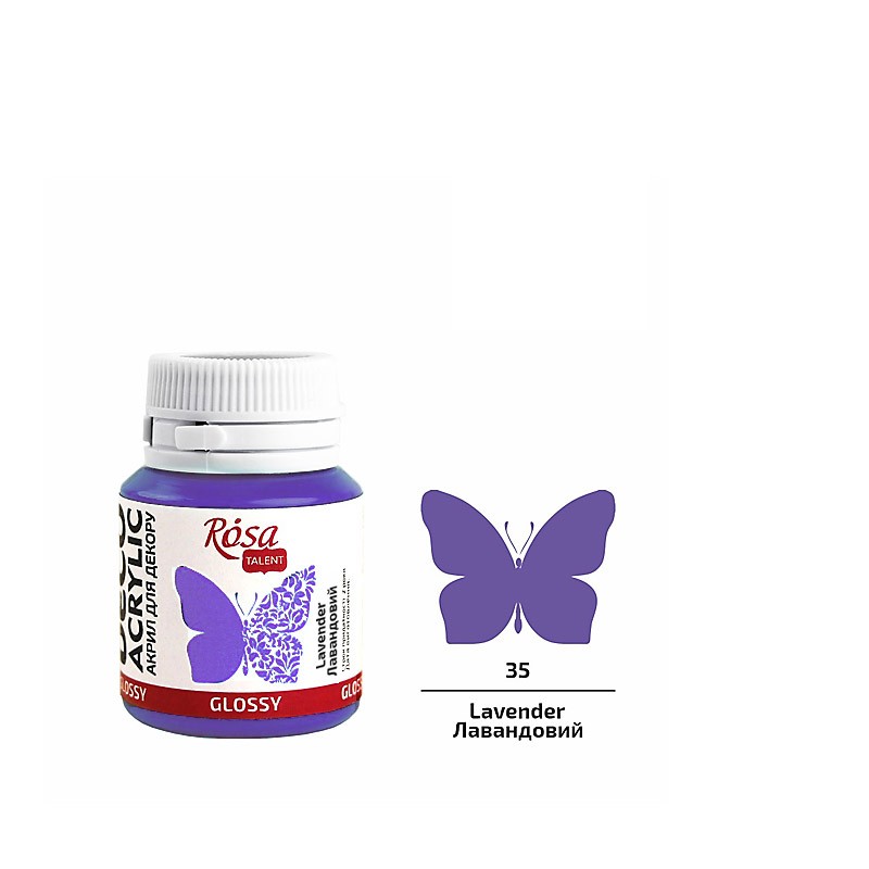 farba akrylowa błyszcząca Rosa DECO ACRYLIC - sklep plastyczny gart.pl