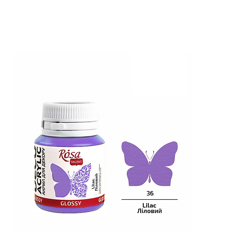 farba akrylowa błyszcząca Rosa DECO ACRYLIC - sklep plastyczny gart.pl