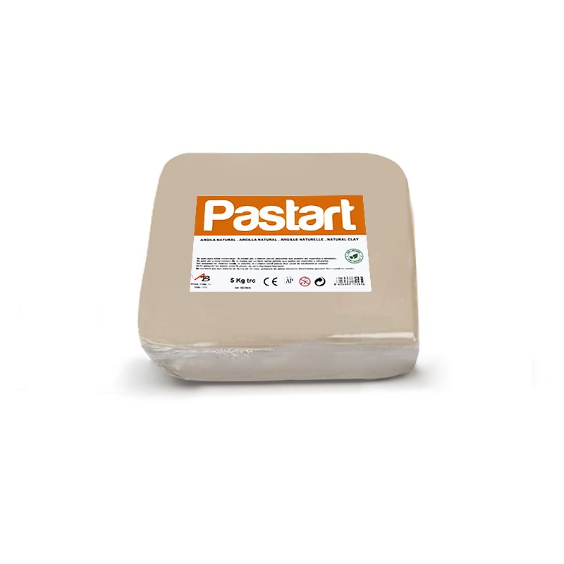 Glina naturalna Pastart - biała  5 kg