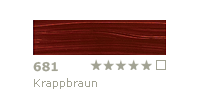 farba akrylowa Schmincke PRIMAcryl nr 681 Madder brown - 60 ml