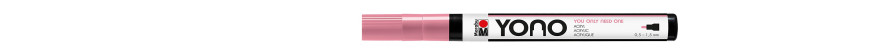 Marabu YONO Marker akrylowy 0,5-1,5 mm - 033 rose pink