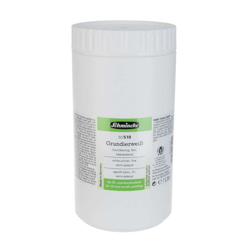 Grunt mało chłonny White primer Schmincke - 1000 ml