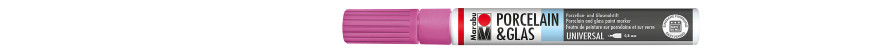 Marabu PORCELAIN & GLAS marker do szkła i porcelany 0,8 mm - 005 raspberry