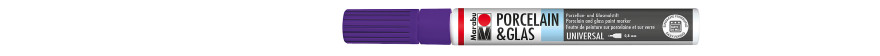 Marabu PORCELAIN & GLAS marker do szkła i porcelany 0,8 mm - 251 violet