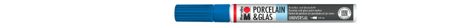 Marabu PORCELAIN & GLAS marker do szkła i porcelany 0,8 mm - 142 gentian