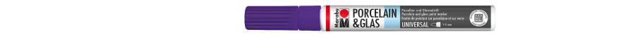 Marabu PORCELAIN & GLAS marker do szkła i porcelany 1-2 mm - 251 violet