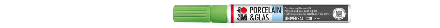 Marabu PORCELAIN & GLAS marker do szkła i porcelany 2-4 mm - 158 apple