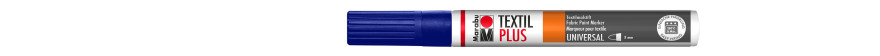Marabu TEXTIL PAINTER PLUS marker do jasnych i ciemnych 3 mm - 053 dark blue