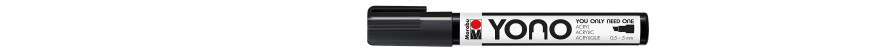 Marabu YONO Marker akrylowy 0,5 - 5 mm - 073 black