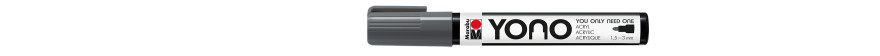 Marabu YONO Marker akrylowy 1,5 - 3 mm - 079 dark grey