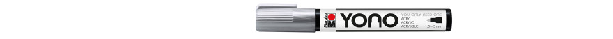 Marabu YONO Marker akrylowy 1,5 - 3 mm - 082 silver