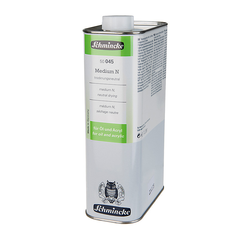 Medium do rozcieńczania farb olejnych neutralne Medium N Schmincke - 1000 ml