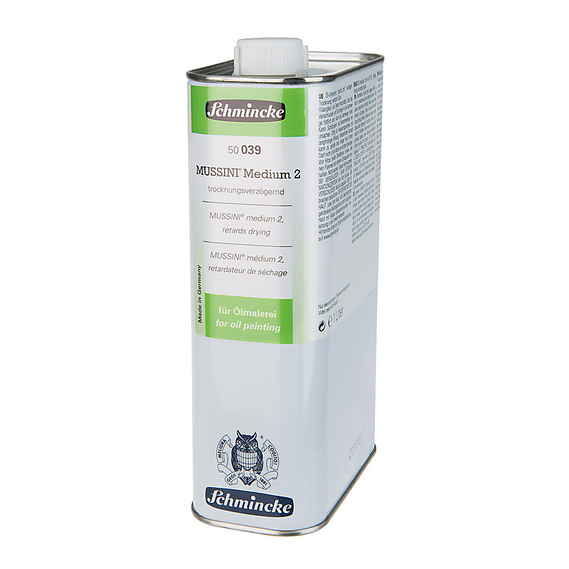 Medium opóźniające schnięcie farb olejnych MUSSINI Medium 2 Schmincke - 1000 ml