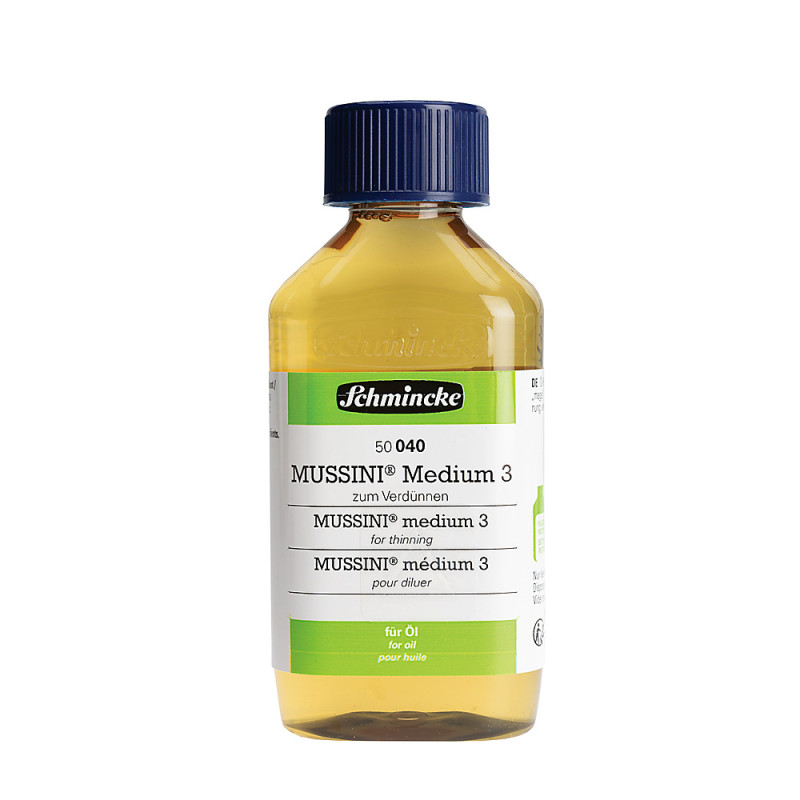 Medium przyspieszające schnięcie farb olejnych MUSSINI Medium 3 Schmincke - 200 ml
