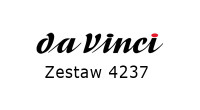 da Vinci Nova zestaw pędzli uniwersalnych do detali nr 4237 w plastikowym etui