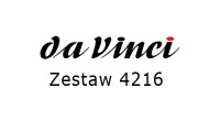 da Vinci zestaw pędzli do akwareli nr 4216 w plastikowym etui