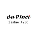 da Vinci Cosmotop zestaw pędzli do akwareli nr 4230 w plastikowym etui