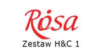 Rosa Talent HOBBY & CRAFT zestaw pędzli do prac dekoratorskich nr 1 w plastikowym etui - H&C 1