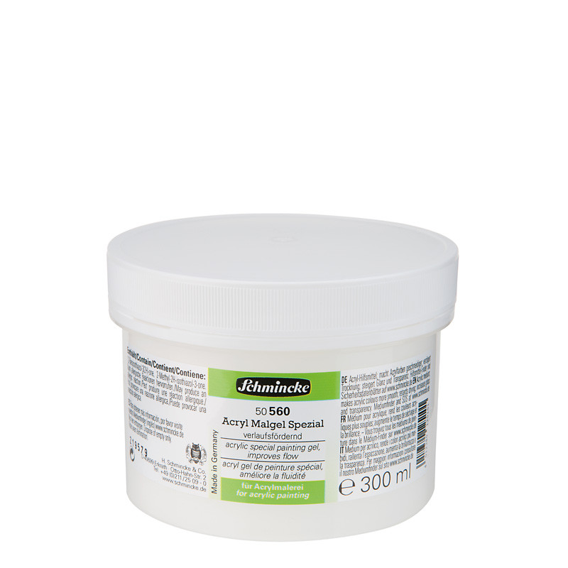 Żel poprawiający rozlewność farb akrylowych  Schmincke - 300 ml