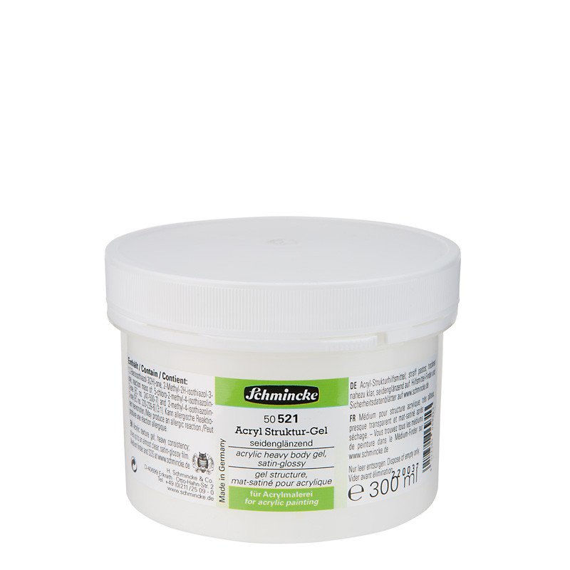 Żel strukturalny heavy body, satynowy Schmincke - 300 ml