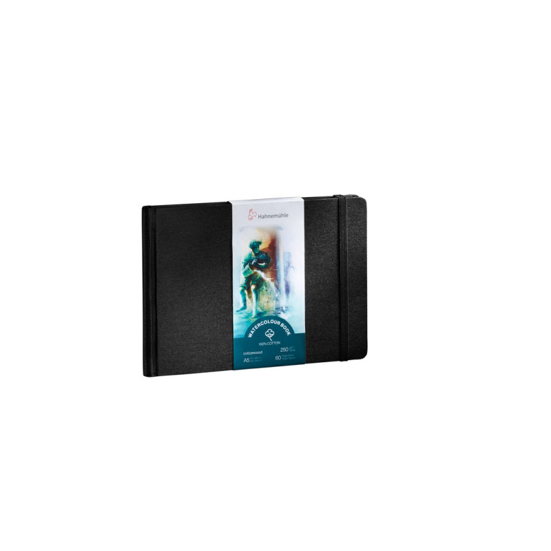 Szkicownik do akwareli Hahnemuhle Watercolour Book 250g bawełna - A5 pejzaż