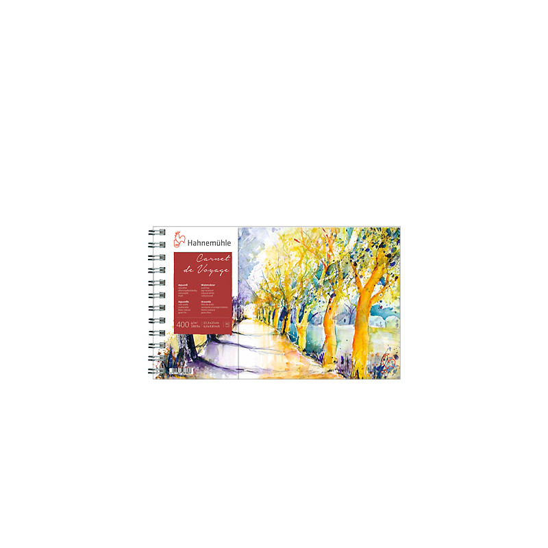 Blok do akwareli Hahnemuhle Carnet de Voyage 400g - 15,3x25 cm
