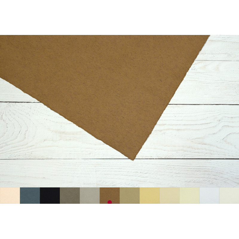 Papier do pasteli Hahnemühle Ingres Pastel 100 gsm - brown - 48x62,5 cm
