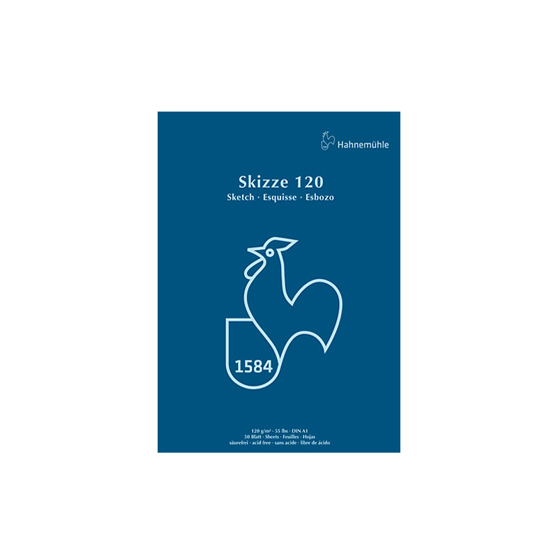 Blok do rysunku Hahnemühle Skizze Pad 120 gsm - A3