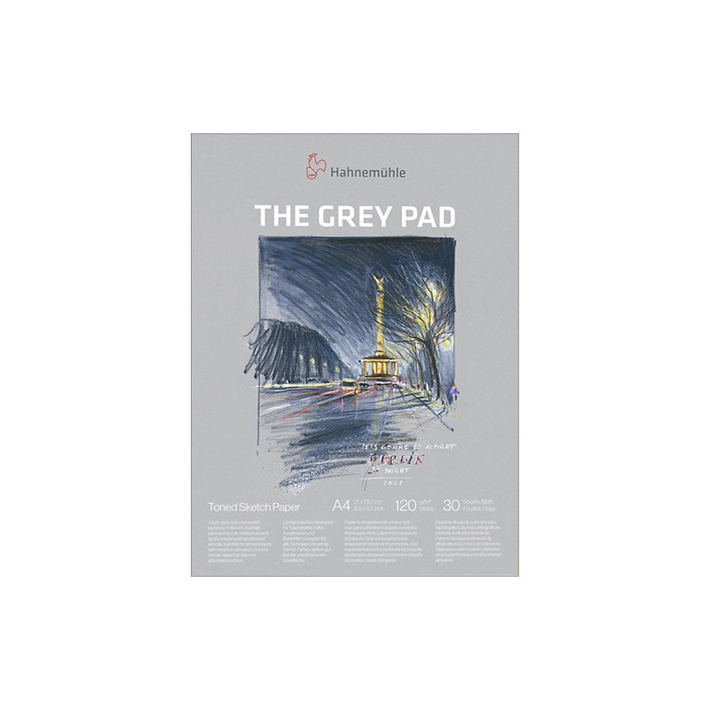Blok Hahnemühle The Grey Pad 120g - A4 do szkicowania i markerów