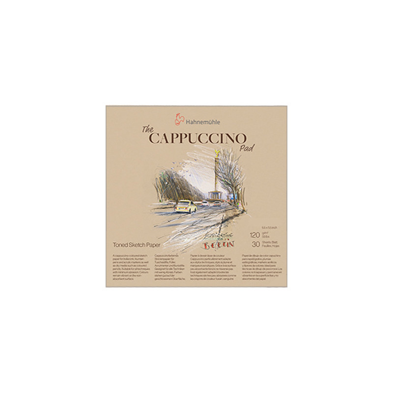 Blok Hahnemühle The Cappuccino Pad 120g - 20x20cm do szkicowania i markerów