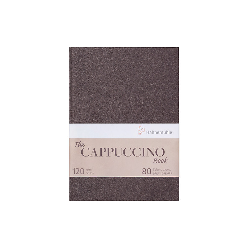 Szkicownik Hahnemühle The Cappuccino Book 120g A4 - jasnosobrązowy papier