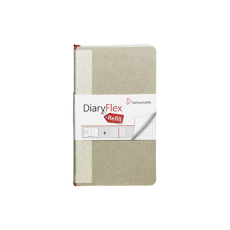 Wkład do notesu Hahnemühle Diary Flex 100 gsm - 18,2x10,4 cm - w kropki