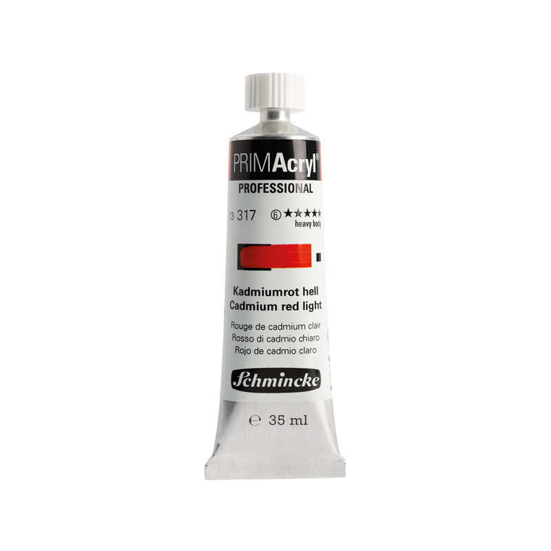 farba akrylowa Schmincke PRIMAcryl nr 317 Cadmium red light - 35 ml