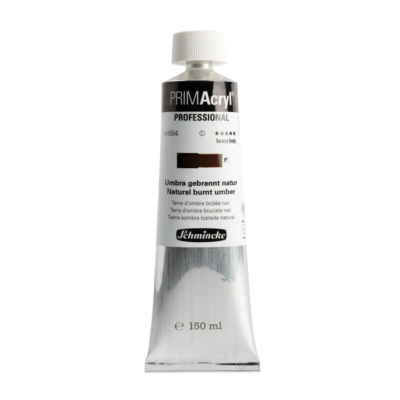 farba akrylowa Schmincke PRIMAcryl nr 684 Natural burnt umber - 120 ml