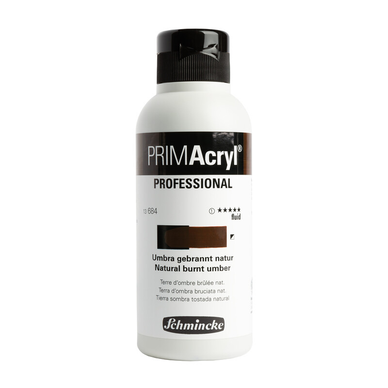 farba akrylowa Schmincke PRIMAcryl nr 684 Natural burnt umber - 250 ml