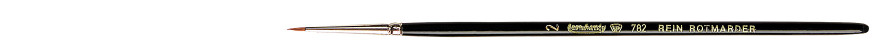 pędzel  retuszerski - Rein Rotmarder Seria 782 nr 2