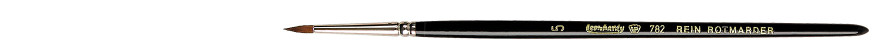 pędzel  retuszerski - Rein Rotmarder Seria 782 nr - 5