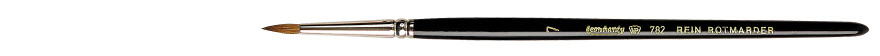 pędzel  retuszerski - Rein Rotmarder Seria 782 nr - 7